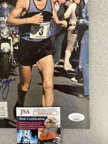 Bill Rodgers Aláírt Sports Illustrated 10/30/78 Olimpiai Maratoni Futó Automatikus SZÖVETSÉG - Dedikált MLB Magazinok