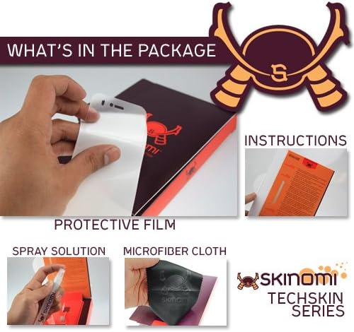 Skinomi képernyővédő fólia Kompatibilis ZTE Z432 Tiszta TechSkin TPU Anti-Buborék HD Film