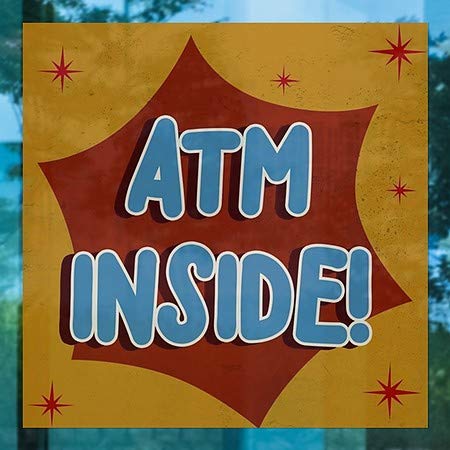 CGSignLab |ATM-Be -a Nosztalgia Burst Ablak Ragaszkodnak | 24x24