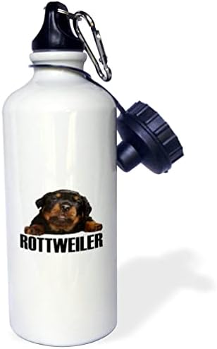 3dRose Rottweiler Szerető Aranyos Baba Rottweiler Vágja Ki - Víz Palackok (wb-374164-1)