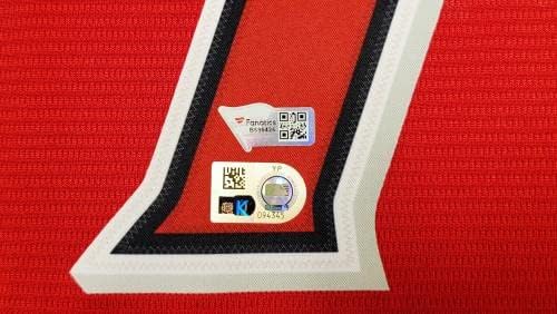 Los Angeles az Angyalok Shohei Ohtani Dedikált Piros Nike Jersey Méret XL Fanatikusok Holo Raktáron 209161 - Dedikált MLB