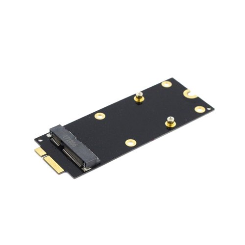 7+17 Pin mSATA SSD SATA Adapter Kártya 2012 MacBook Pro MC976 A1425 A1398