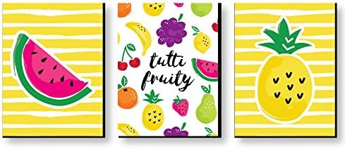 Nagy Dot a Boldogság Tutti Gyümölcsös - Óvoda Wall Art, Gyerek Szoba Dekoráció Frutti Nyáron Otthon Dekoráció - Ajándék Ötletek