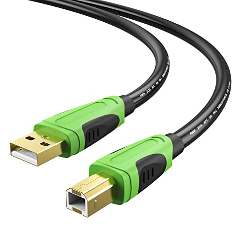 USB Nyomtató Kábel, szerelvény 25, XXONE USB 2.0 Nyomtató kábel Kábel Típus Egy-Férfi-B-Férfi Nyomtató USB-Kábel Nyomtató/Szkenner-Aranyozott