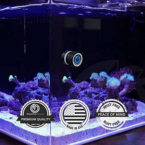Oceanbox Minták IIMAGS Nano Üveg/Akril Akvárium Mágneses Alga Mosó Micro Pico Tál Kisméretű Tartályok (Zongora Fehér)