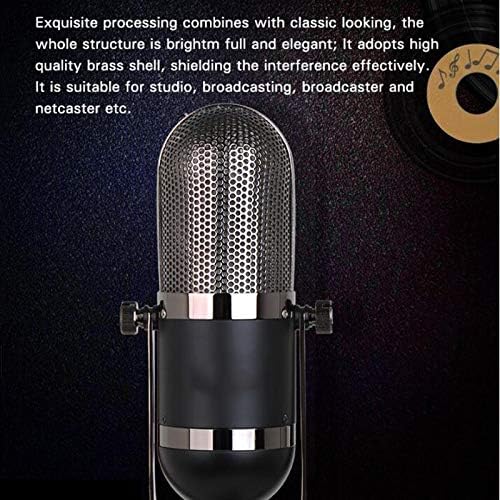 Mikrofon, Vezetékes Mikrofon Professionnel Stúdió Mikrofon Műsorszóró Állomás Karaoke Színpad