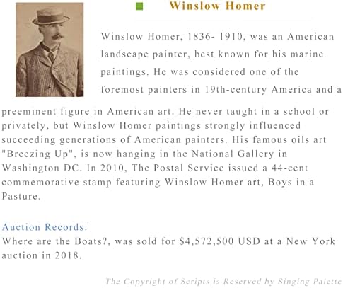 $80-$1500 Kézzel Festett, amelyet a Művészeti Akadémia Tanárai - 7 Festmények Halld A Pacsirta Realizmus Countrywomen Winslow