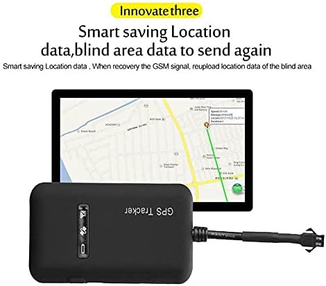 1x Fekete Autó valós Idejű GPS Nyomkövető GSM Lokátor Jármű/Motor Nyomkövető Készülék