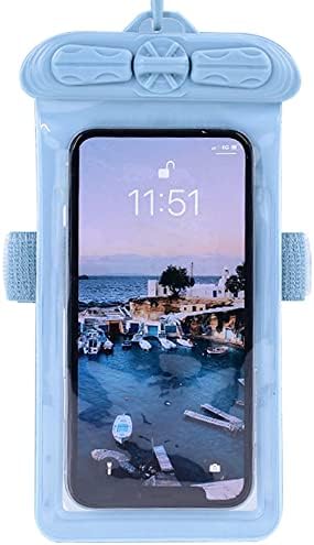 Vaxson Telefon Esetében, Kompatibilis Allview Lélek X5 Mini Vízálló Tasak Száraz Táska [ Nem Képernyő Védő Fólia ] Kék