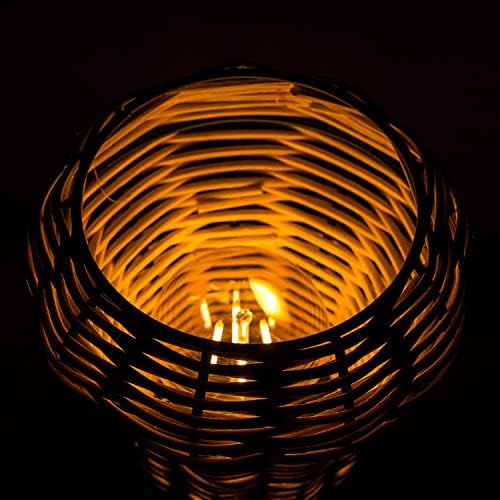 Fonott rattan lámpaernyőt Kis lámpa árnyalatok asztali lámpa Medál állólámpa Lámpaernyő Vidéki házat Lámpa Fedél világítótestet