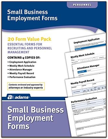 Adams kisvállalkozások Foglalkoztatási Formák, 4 Minden 5 Különböző Formái, Utasításokat Tartalmaz (HV100)