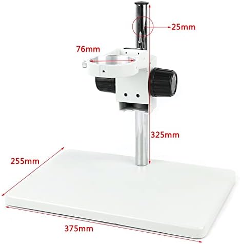 Mikroszkóp Kiegészítők Sztereó Mikroszkóp Állítható Állvány 76mm Labor Fogyóeszközök (Színe : Fehér)