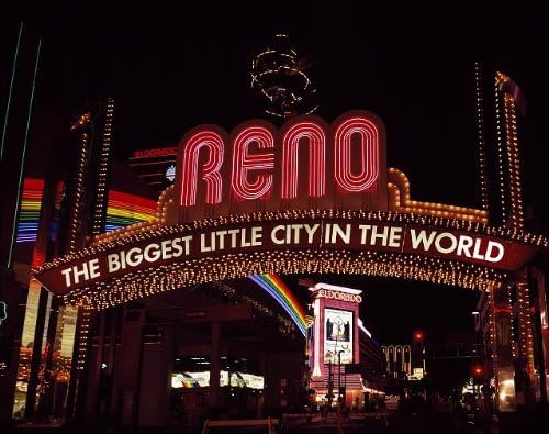 HistoricalFindings Fotó: Fotó: Neon Sign,Reno,Nevada,NV,Világít,A Legnagyobb Kis Város a Világon