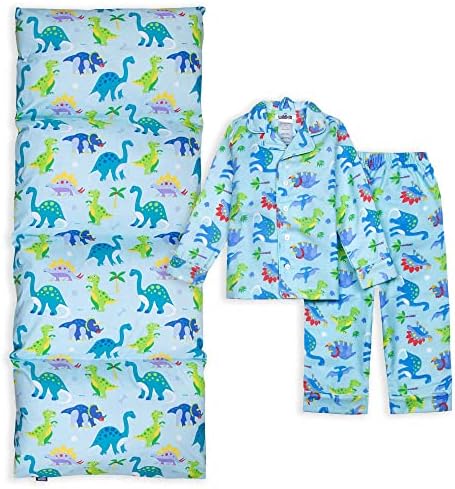 Wildkin Párna Naplopó Csomag Pizsama Szett Méret 6 (Dinosaur Land)