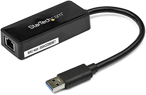 StarTech.com USB 3.0 Ethernet-Adapter - USB 3.0 Hálózati Adapter HÁLÓZATI kártya, az USB-Port USB - RJ45 - USB Áteresztés