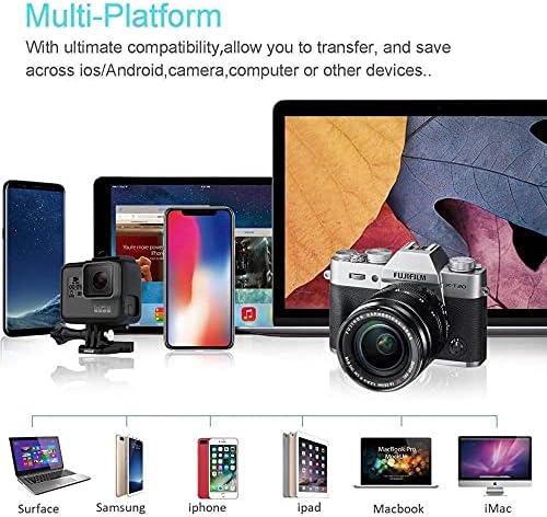 BoxWave Smart Modul Kompatibilis BLU G51 Plusz (Smart Modul által BoxWave) - AllReader SD Kártya Olvasó, microSD Kártya Olvasó