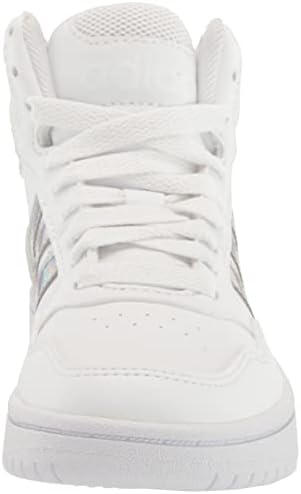 adidas Karika 3.0 Közepén Kosárlabda Cipő, Fehér/Fehér,/Fehér, 2 MINKET Unisex kisgyerek