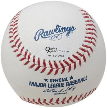 Sandy Koufax Dodgers Aláírt MLB Baseball P. G. 9/9/65 Insc Online Authentics 998 - Dedikált Baseball