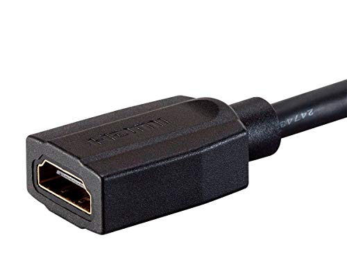 Monoprice Nagy Sebességű HDMI Kábelt is - 1.5 Méter - Fekete, 48Gbps, Ultra 8K, Dinamikus HDR, eARC - DynamicView Sorozat