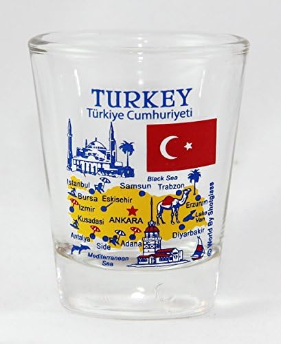 Törökország Tereptárgyak, illetve az Ikonokat, Kollázs, Pohár