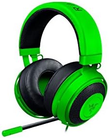 Razer Kraken Pro V2 Analóg Gaming Headset Kihúzható Mikrofon PC, Xbox, majd a Playstation 4, Zöld (Felújított)