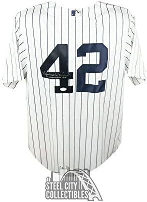 Mariano Rivera 1 Egyhangú HOF Dedikált Yankees Nike Baseball Jersey - SZÖVETSÉG - Dedikált MLB Mezek