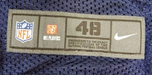 2015 Dallas Cowboys 34 Játék Kiadott Haditengerészeti Gyakorlat Jersey 48 548 - Aláíratlan NFL Játék Használt Mezek