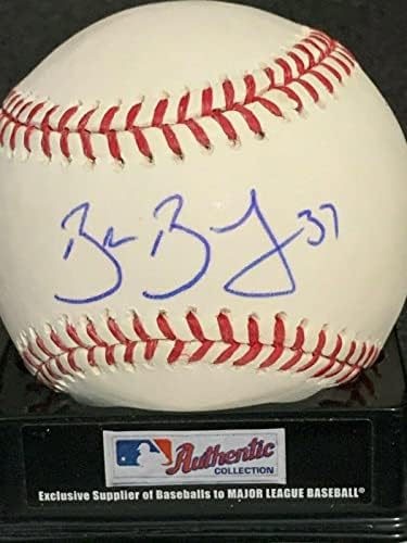 Brandon Hullámosabb Atlanta Braves/Los Angeles Dodgers Aláírt Oml Baseball - Dedikált Baseball