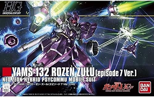 Bandai Hobbi 185 1/144 HGUC JAMGYÖKÉR-132 Rozen Zulu (Episode 7 Ver) Gundam Egyszarvú Modell Készlet