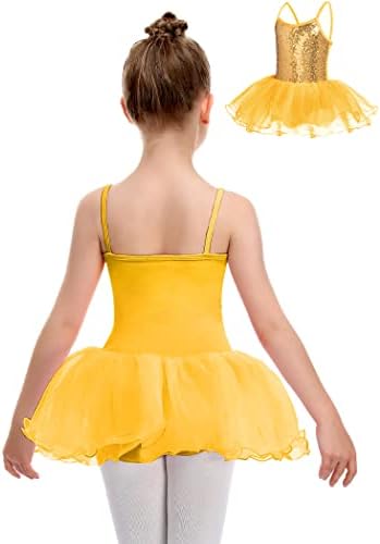 Flypigs Lányok Sequin Balett Tütü Ruha Csillogó Pántok Harisnyát Balerina Ruhában Táncolni Jelmezek Gyerekeknek