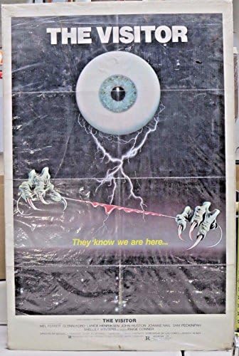 A LÁTOGATÓ Egy Színházi Lap Film Poszter 27x41 Jó Állapotban 1979-Ben John Huston Franco Nero Glenn Ford Kareem Abdul-Jabbar