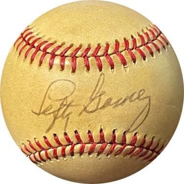 Lefty Gomez aláírt ROAL Rawlings Hivatalos Amerikai profi Baseball-Liga tónusú - SZÖVETSÉG LOA (Yankees/Szenátorok) - Dedikált