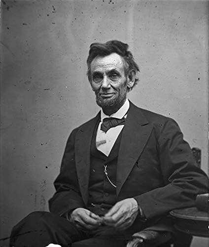 Abraham Lincoln Fotó - a Történelmi Mű-től 1865 - amerikai Elnök Portré - (4 x 6) - Semi-Gloss