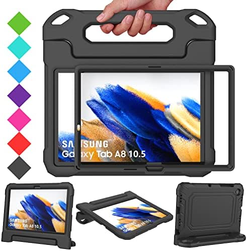 RTOBX Samsung Galaxy Tab A8 10.5 2022 Esetben Gyerekeknek, Beépített képernyővédő fólia, SM-X200/X205/X207 az Esetben, Tartós,