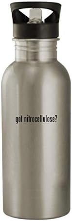 Akar beszélni velem Ajándékok van nitrocellulóz? - 20oz Rozsdamentes Acél Kerti Víz Üveg, Ezüst