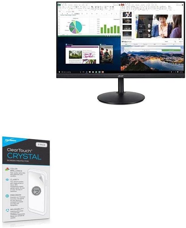 BoxWave képernyővédő fólia Kompatibilis Acer CB2 (CB242Y) - ClearTouch Kristály (2 Csomag), HD Film, Bőr - Pajzsok a Karcolások