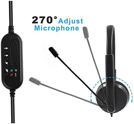 A zajcsökkentés USB Fülhallgató Mikrofon Call center Irodai Vezetékes Headset A GMR01