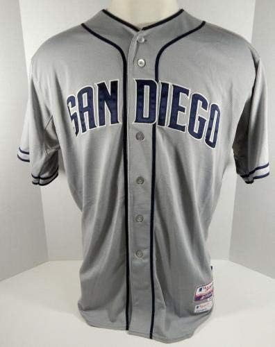 2013 San Diego Padres Eric Stults 53 Játék Használt Szürke Jersey - Játék Használt MLB Mezek