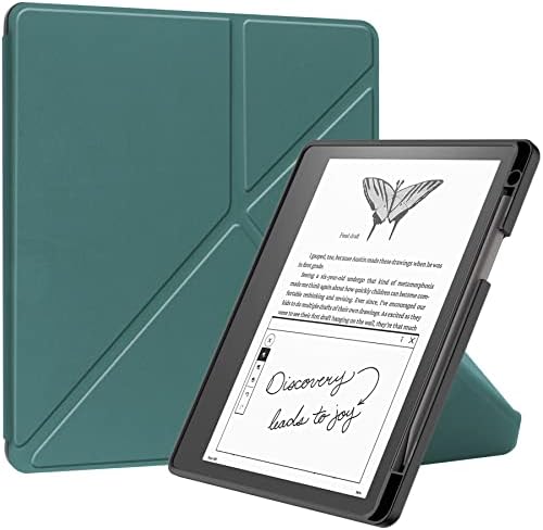 Tok Slim tok Kindle Írnok (10.2 hüvelyk 2022 Kiadás), TPU bőrtok Slim Védő Okos Folio Shell Cover Mágneses Bezárása Állj