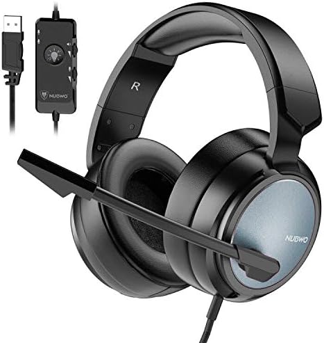 BENGOO Stereo Gaming Headset a PS4, PC, Xbox Kontroller, a zajcsökkentés Több mint Fülhallgató Mikrofon, LED, Bass Surround,