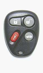 Kulcsnélküli Bejegyzés Távoli Fob Klikkelő a 2005-ös Chevrolet Malibu Classic - Memória 1 (Kell programozni által Chevrolet-kereskedő)