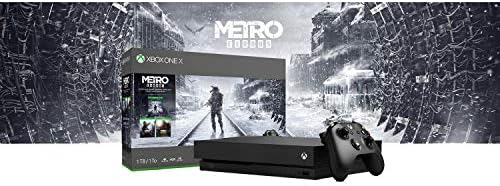 Microsoft Xbox One X Metro Saga Csomag w/Red Dead Redemption 2 + Függőleges Állvány Csomag
