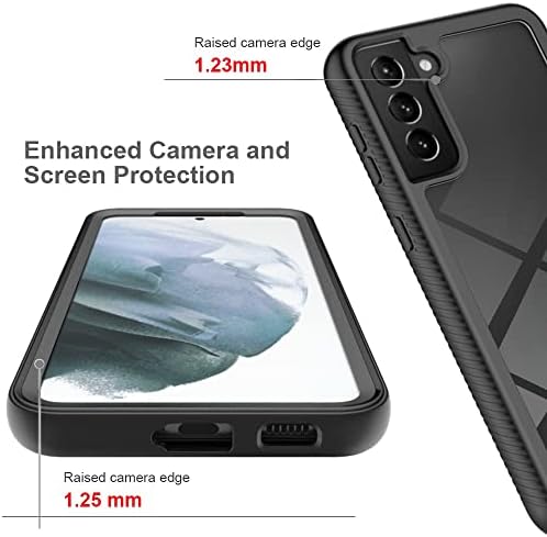 Telefon burkolata Teljes Védelmet az Esetben Kompatibilis a Samsung Galaxy S21+/S21 Plusz Kemény PC+Puha Szilikon TPU 3in1