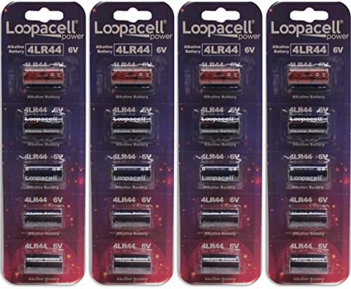 Loopacell 4LR44 / 476A / PX28A / A544 / K28A / L1325 6V Akkumulátor 20