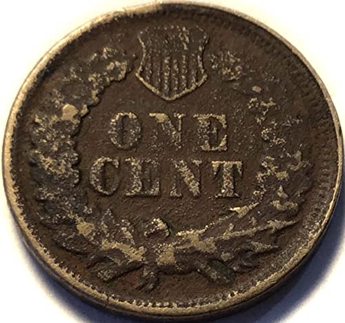 1864 P Indiai Centet Réz-Nikkel Penny Eladó Jó