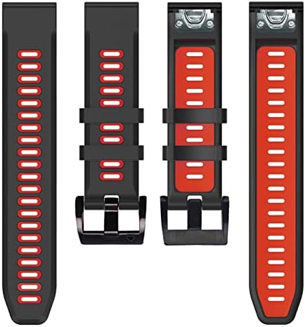 FNDWJ Quick Fit Szilikon Watchband 26mm A Garmin Fenix 7X 6X Pro/ 5X Plus/3 H/Enduro/Süllyedés MK1 Mk2 Mk2i Intelligens Karóra