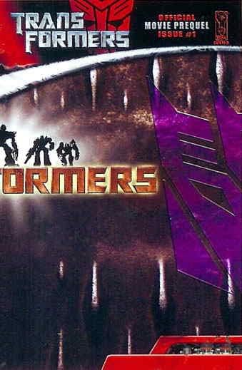 Transformers: a Film Előzmény 1D VF/NM ; IDW képregény | RI B változat