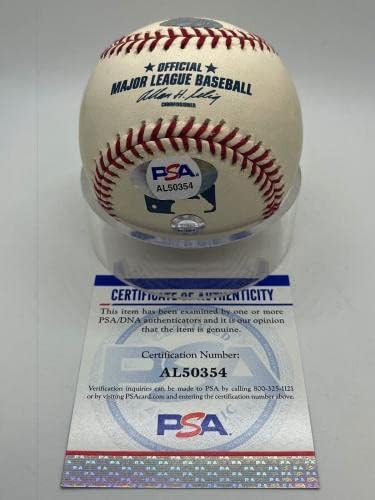 Luis Aparicio Chicago White Sox Aláírt Autogramot Hivatalos MLB Baseball PSA DNS - Dedikált Baseball