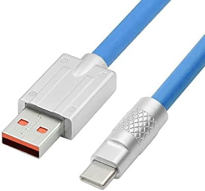 chenyang USB A-USB C Kábel,USB C Típusú Férfi-A Típusú Férfi, Folyékony Szilikon Ultra Puha 120 w-os Teljesítmény Gyors Töltés