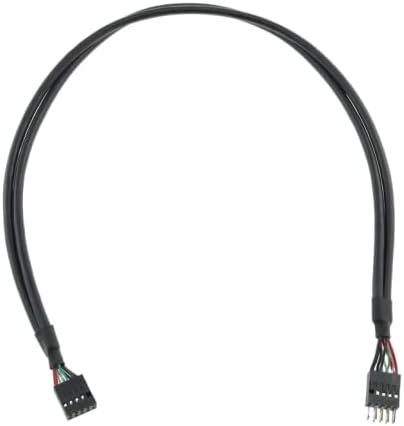 SJZBIN Alaplap USB Kábel Alaplap USB 2.0 9Pin Férfi-Nő Hosszabbító Kábel 50cm